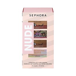 Collection of 4 Palettes in Natural Shades - Sada paletek